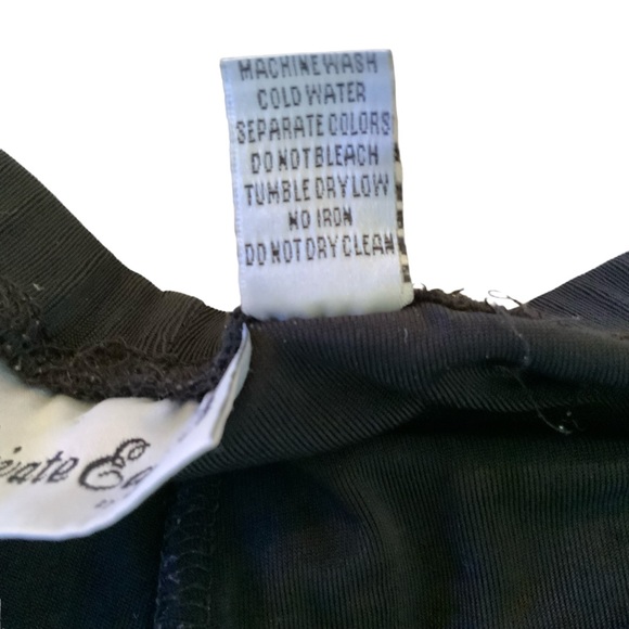 Chicos Private Edition Stretchy High Waisted Travel Pants Black Elastic Waist L - Picture 7 of 9